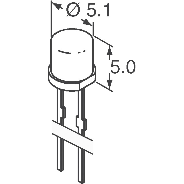 TEPT5700 Vishay Semiconductor Opto Division  Sensori ottici - Fototransistor
